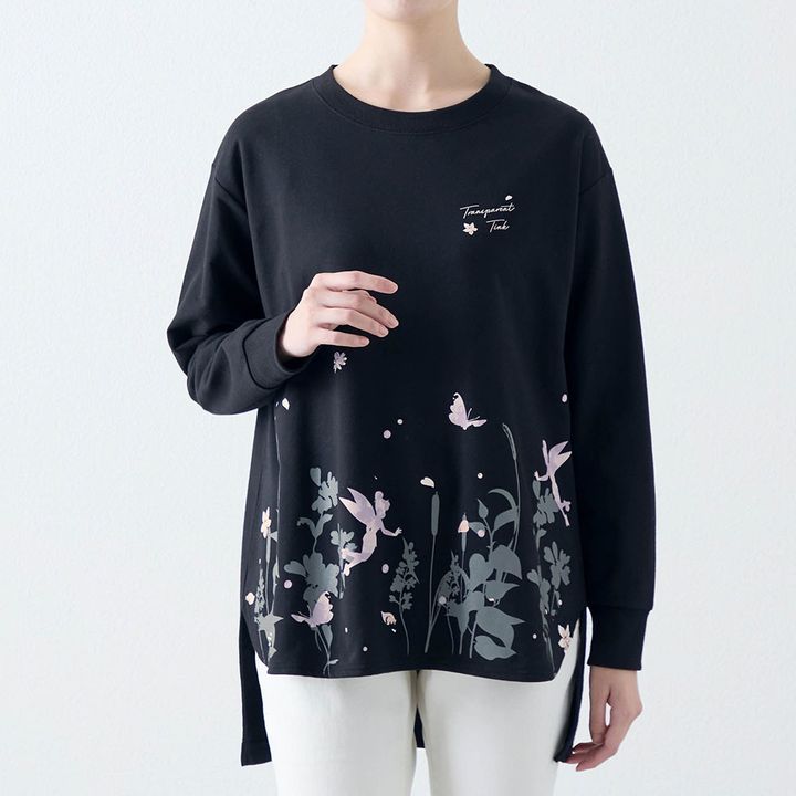 ミニ裏毛チュニック ティンカー・ベル