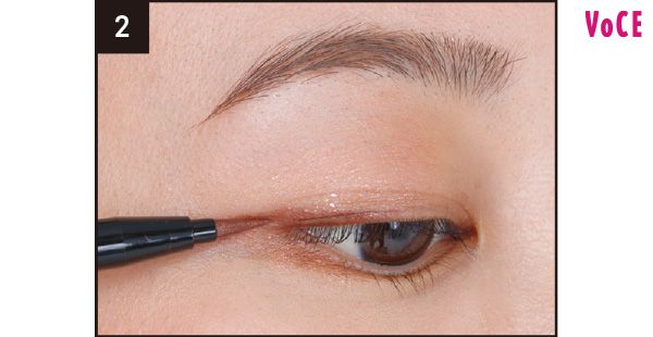 太さを出してくっきりと