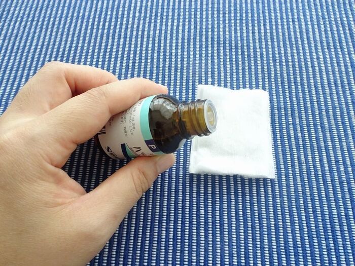 ハッカ油やお気に入りのアロマを