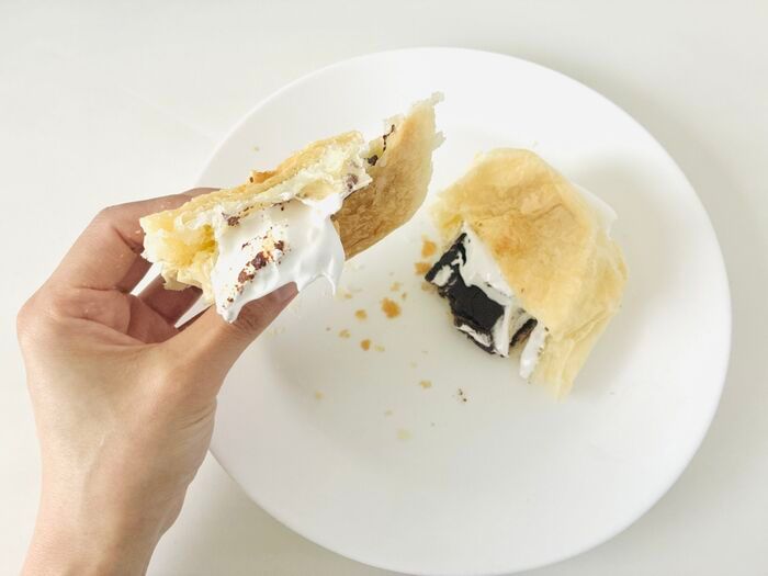 『ホワイトデニッシュショコラ』の悪魔的な食べ方。「これがヤマザキ公式のアレンジか！」一瞬で豪華に