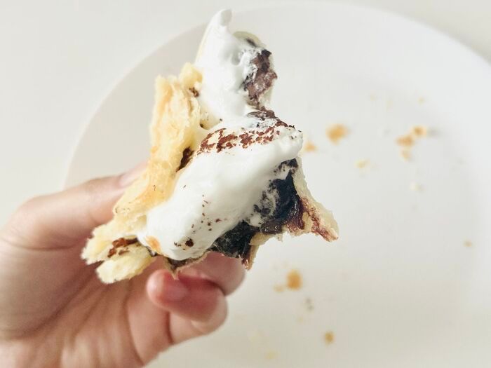 『ホワイトデニッシュショコラ』の悪魔的な食べ方。「これがヤマザキ公式のアレンジか！」一瞬で豪華に