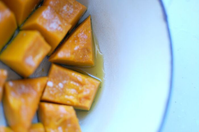 かぼちゃの煮物を超簡単に「ホクホク」にする裏ワザ。即採用間違いナシ！