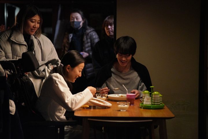 映画『90メートル』メイキングカット （C）2026映画『90メートル』製作委員会 width=