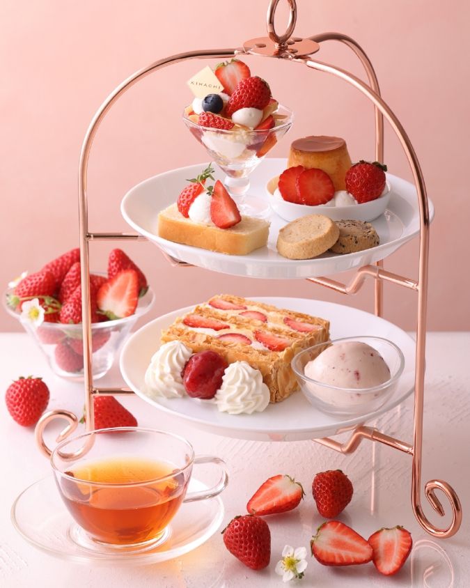 キハチ カフェ 春のストロベリーフェア KIHACHIのパイスペシャル