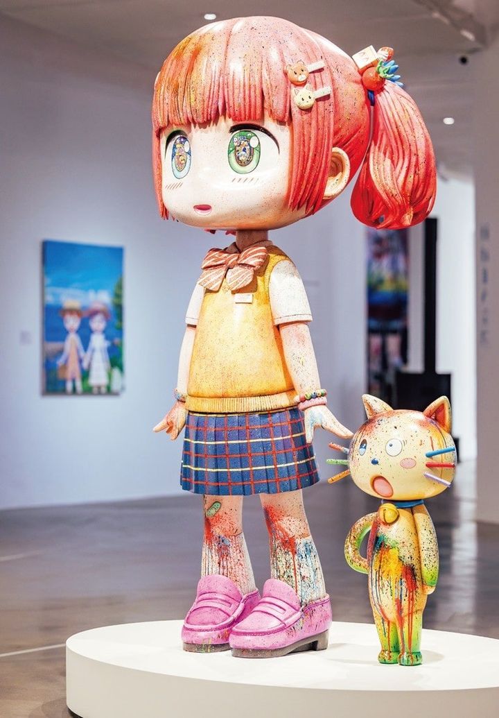 高雄内惟芸術センター（台湾）で行われているカイカイキキ所属のアーティスト・Mr.（ミスター）の個展