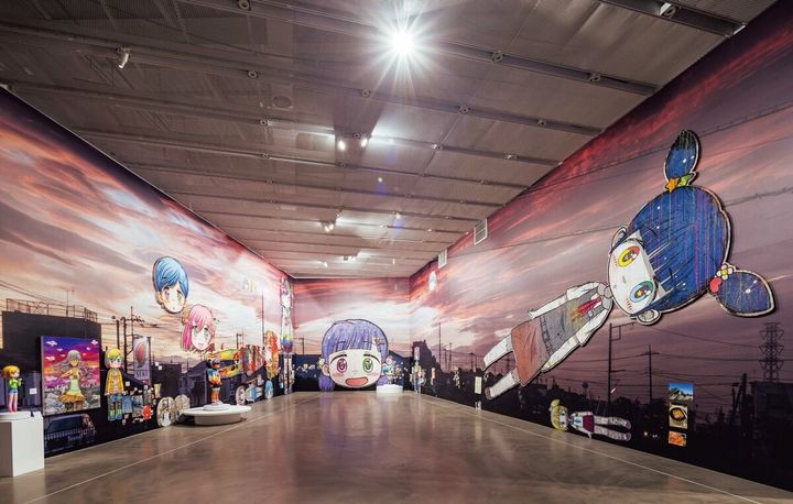 高雄内惟芸術センター（台湾）で行われているカイカイキキ所属のアーティスト・Mr.（ミスター）の個展