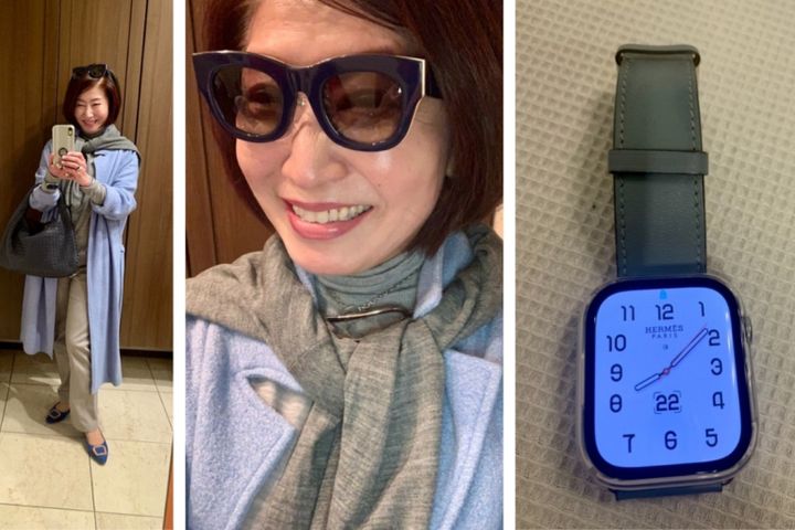 26年3月長谷川さんブログ_ワントーンコーデに合わせた小物アイテム