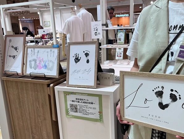 【千葉県柏市】親子Tシャツ販売＆手形足形アートの制作を実施。柏高島屋で黒木製作所がPOPUP開催！