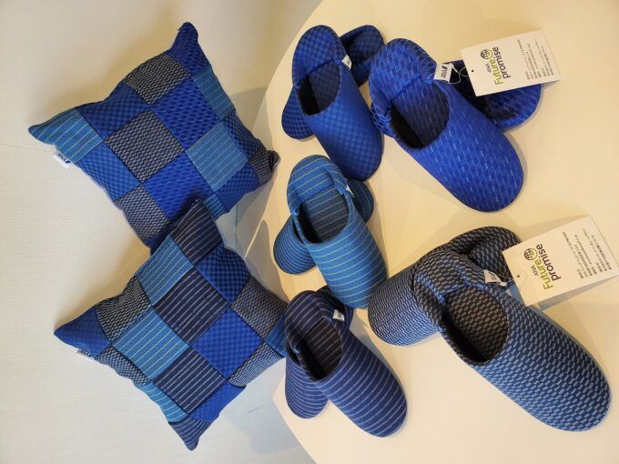 ルームシューズ＋クッション