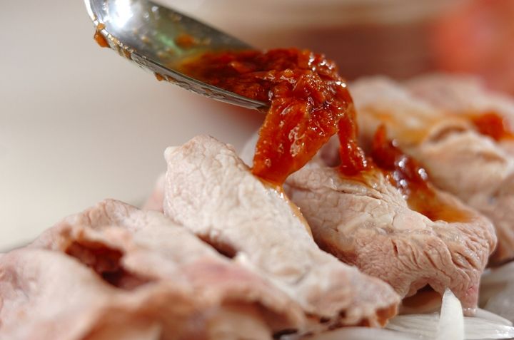 さっぱり！冷しゃぶ梅肉ソースの作り方2