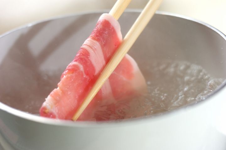 さっぱり！冷しゃぶ梅肉ソースの作り方1