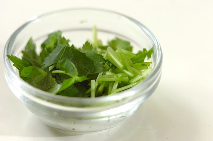 シラス入り卵焼きの下準備1