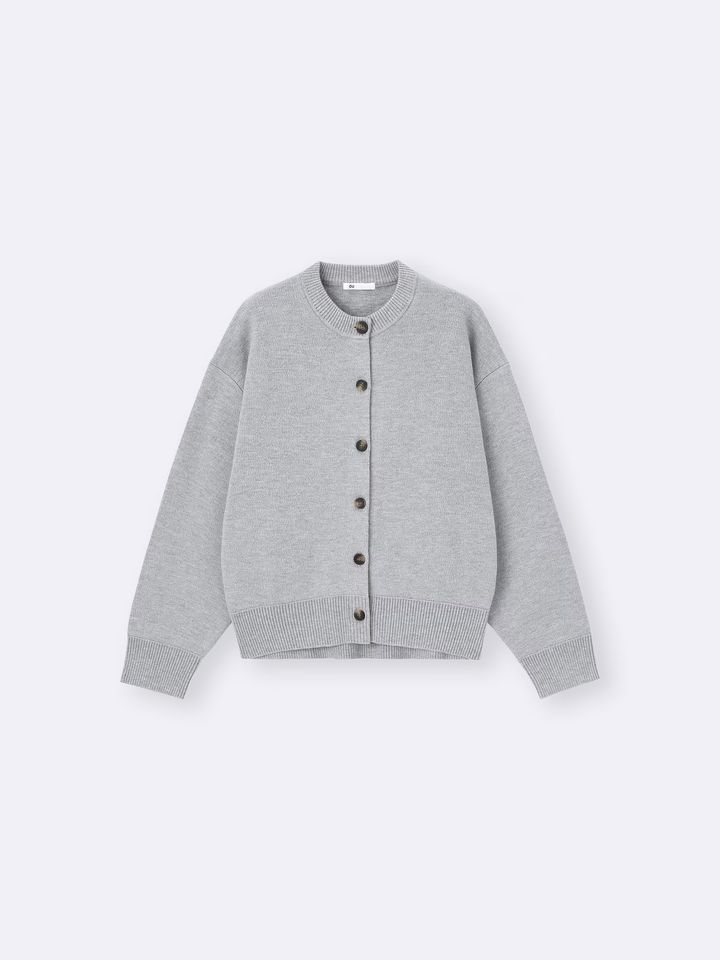 【GU】シンプルかつおしゃれ見えするドルマンカーデ