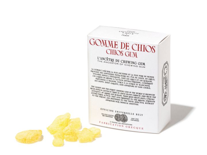 世界最古の天然歯ブラシと謳われるチューイングガム。