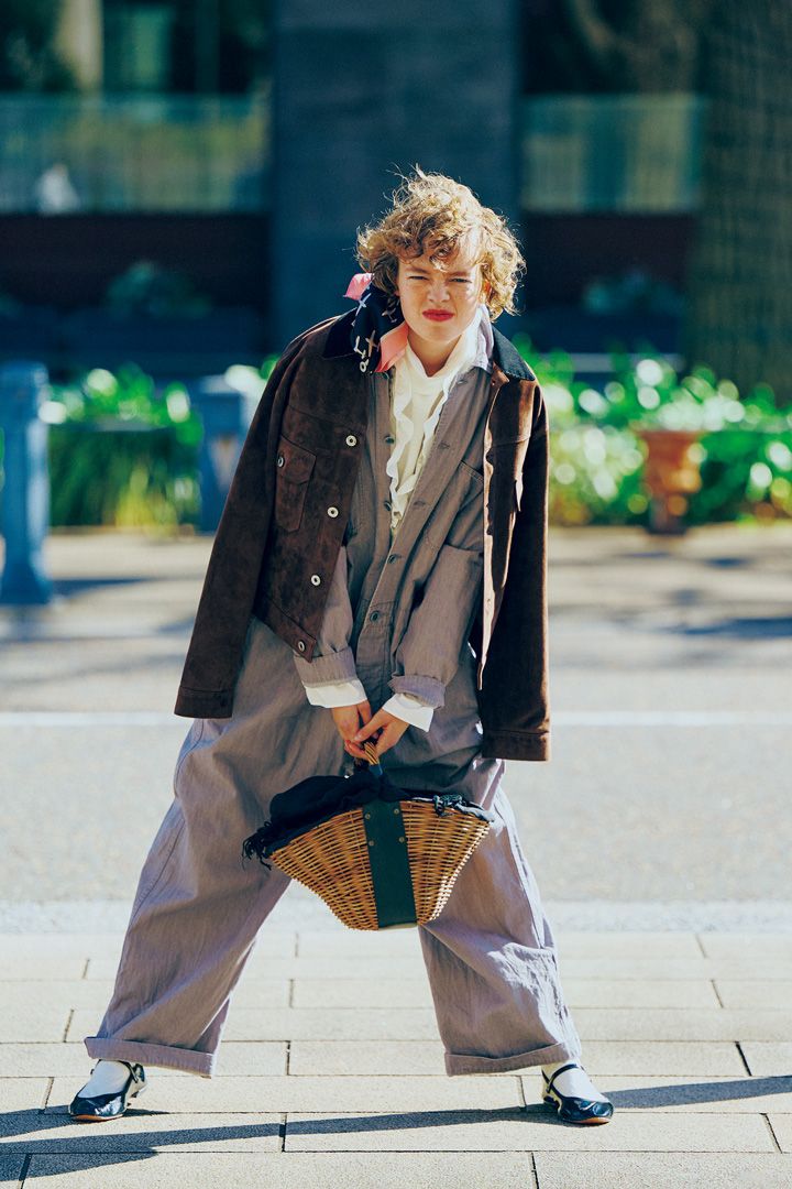 ジャンプスーツとバレエシューズは意外と好相性！【本日のFUDGE GIRL-3月16日】