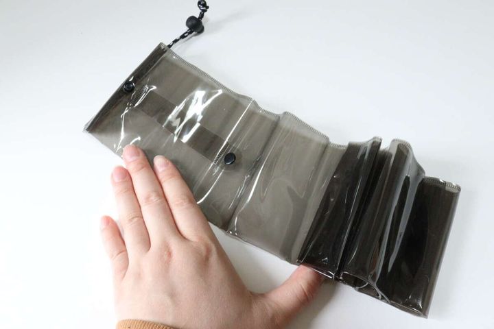 傘カバー（ブラック） 展開