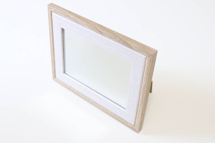 ダイソーのフレームミラー ダブル枠
