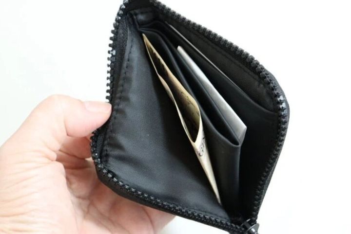 ダイソー L型財布 使用例