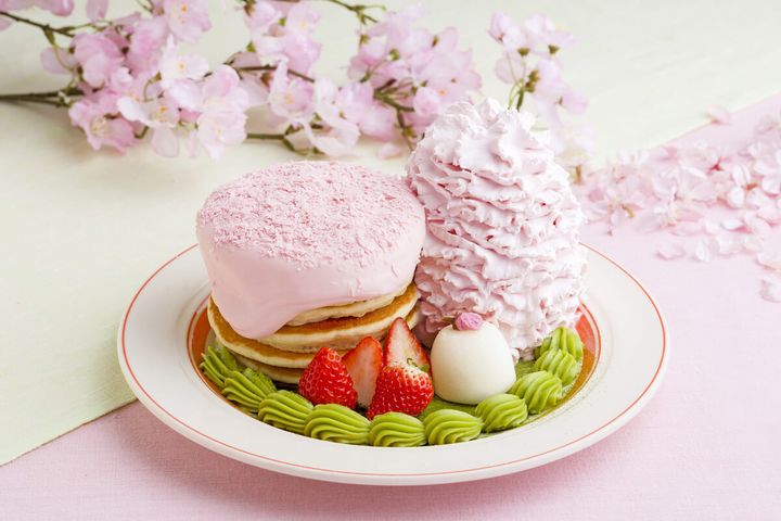 桜ブロッサムパンケーキ