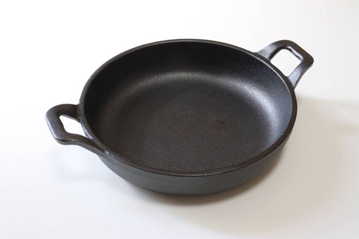 取っ手付鋳物プレート（ラウンド）