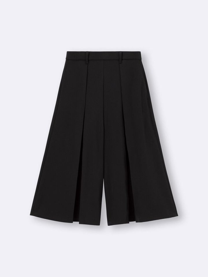 2026gu春値下げドレープキュロッツ