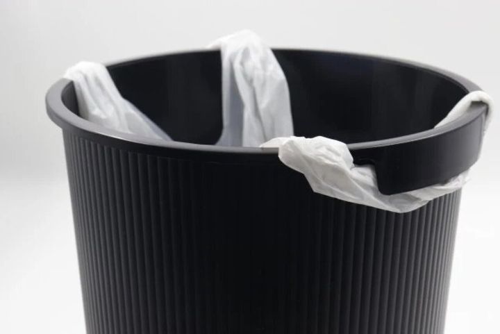 ダイソー ひっかけゴミ箱 丸 使用例