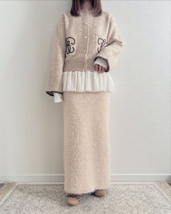 しまむら「フリルチュールプルオーバー」