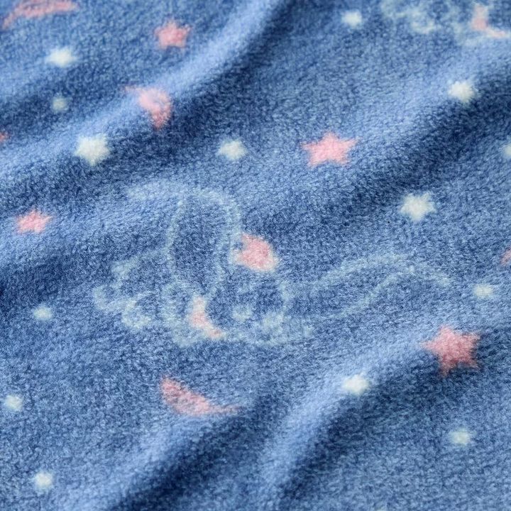 レディース肌側綿フリースチュニックパジャマ ダンボ デザインアップ