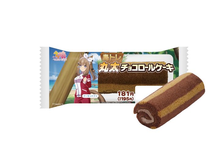 島トレ 丸太チョコロールケーキ2