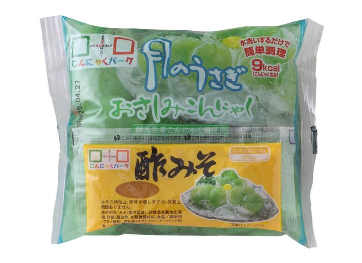 月のうさぎおさしみこんにゃく