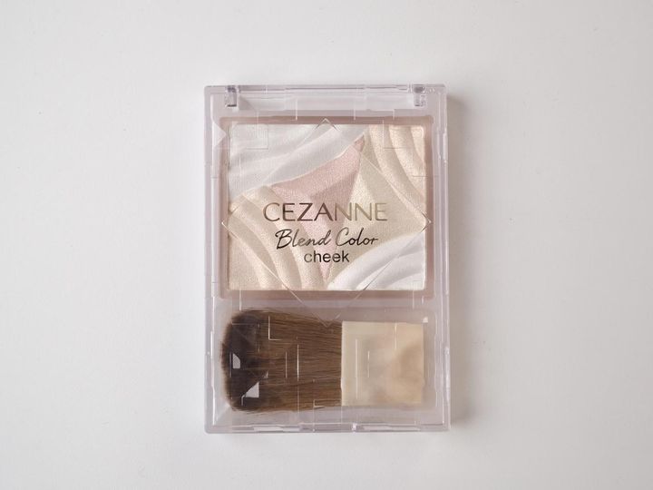 画像: 【セザンヌ】「ブレンドカラーチーク」H1 ペールハイライト ¥781（税込）