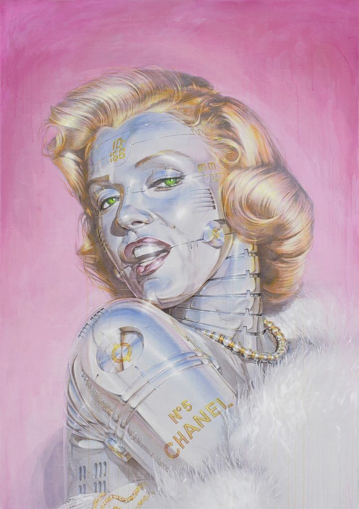 Photo_ ©Hajime Sorayama. Courtesy of NANZUKA