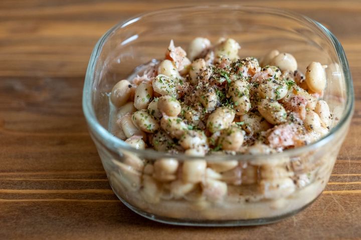 大豆とツナのマリネ