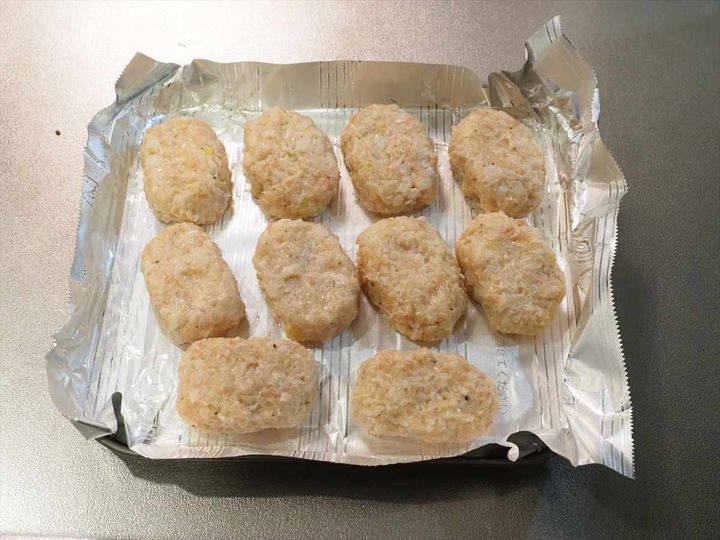 オーブントースターで簡単！鶏むねひき肉のジューシーチキンナゲット｜外はカリッと中はふんわり