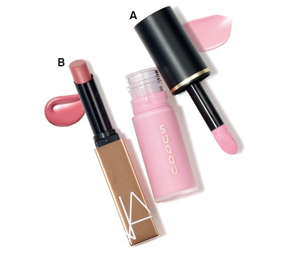 SUQQU コンプレクション フェイス カラー／NARS アフターグロー センシュアルシャイン リップスティック