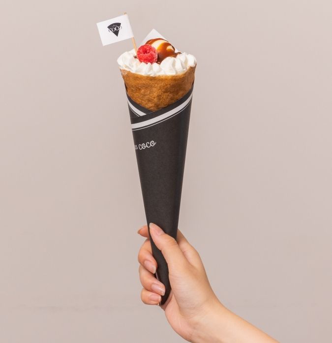 博多阪急 コーヒーと楽しむおやつ展 クレープココ