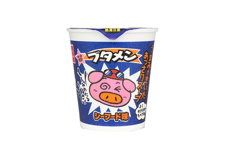 ブタメン（シーフード味）