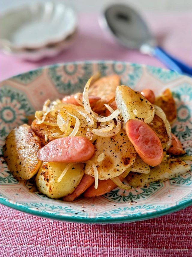 新じゃがいものジャーマンポテト】