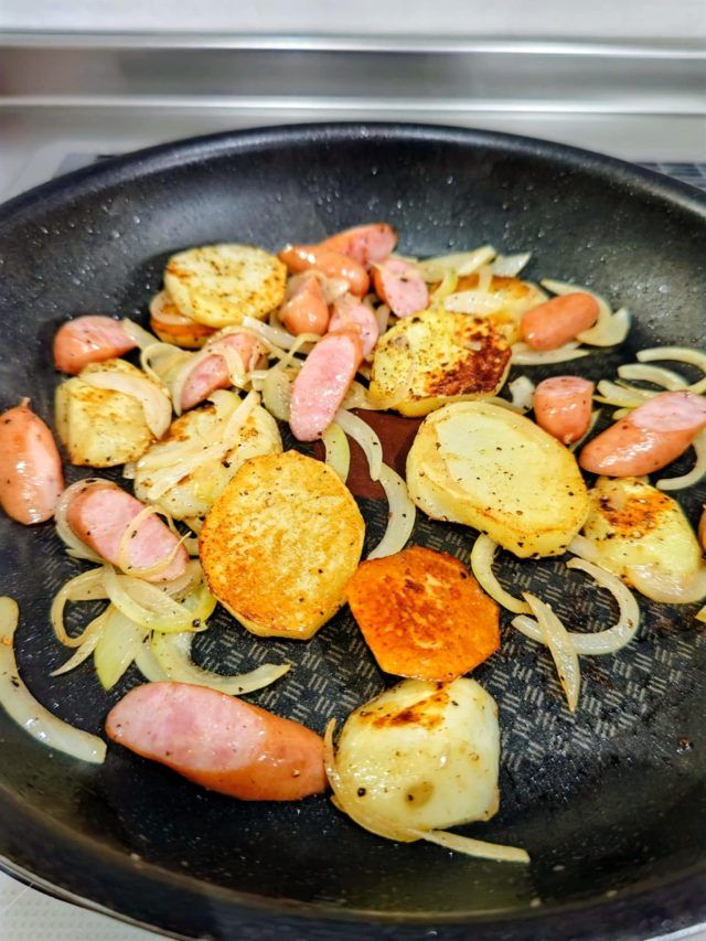 新じゃがいものジャーマンポテト