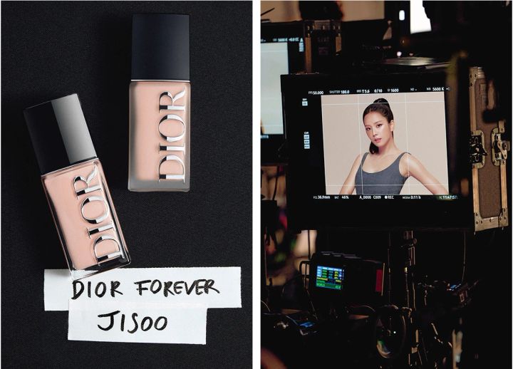 ディオール グローバル アンバサダー ジス バックステージ 撮影 舞台裏 