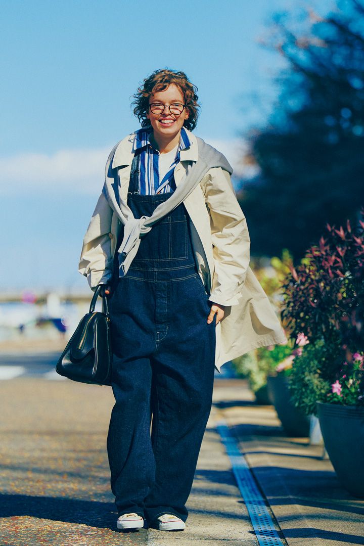 薄手のコートがおしゃれな季節！トラッドなワークスタイルで。【本日のFUDGE GIRL-3月17日】