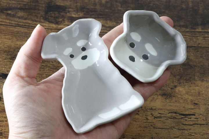 セリア ダイカットプレート キュートシュナ 顔 全身