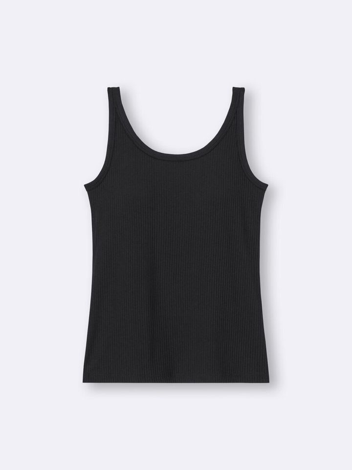 2026gu春値下げ大人女性おすすめブラフィールリブタンクトップ