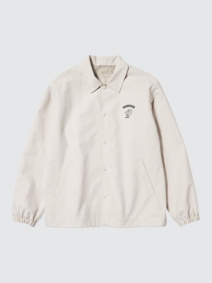 ユニクロのピーナッツ コーチジャケット