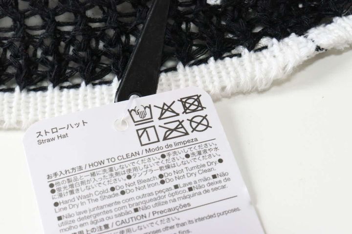 ダイソーのストローハットのお手入れ方法