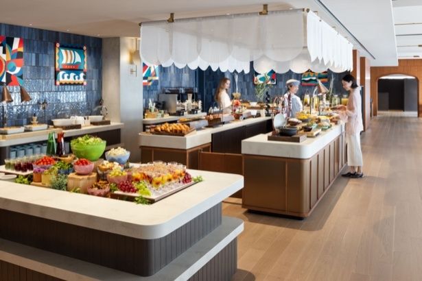 朝食ブッフェ