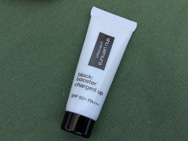 shu uemura アンリミテッド ブロック：ブースター アドバンスト ルミ ブルー 10mL