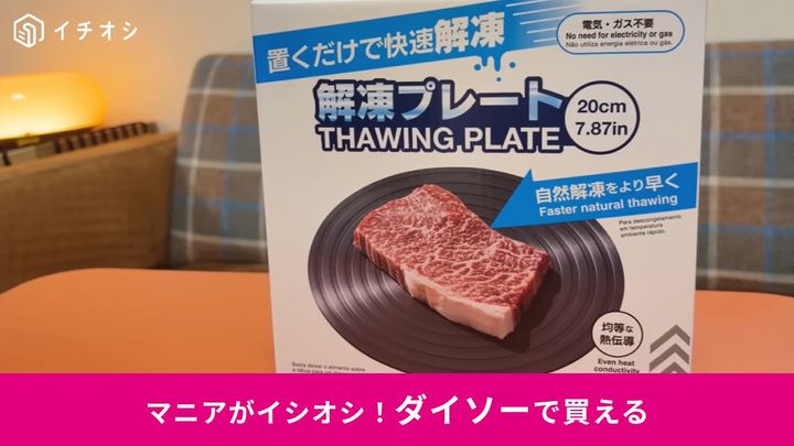 ダイソー┃解凍プレート
