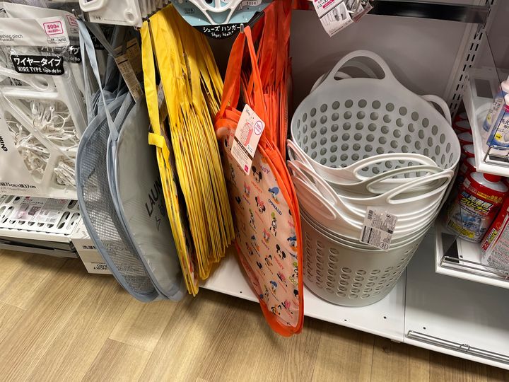 100均のランドリーバッグが想像以上に便利！ダイソー・セリア・キャン★ドゥの商品を調査