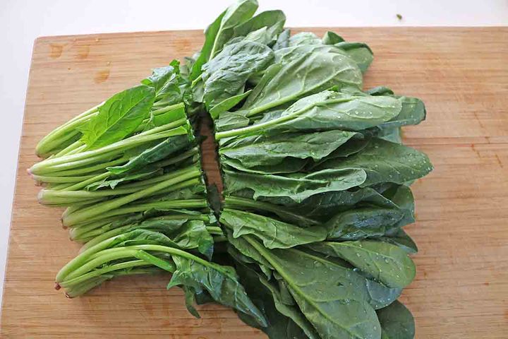 ほうれん草サラダ２